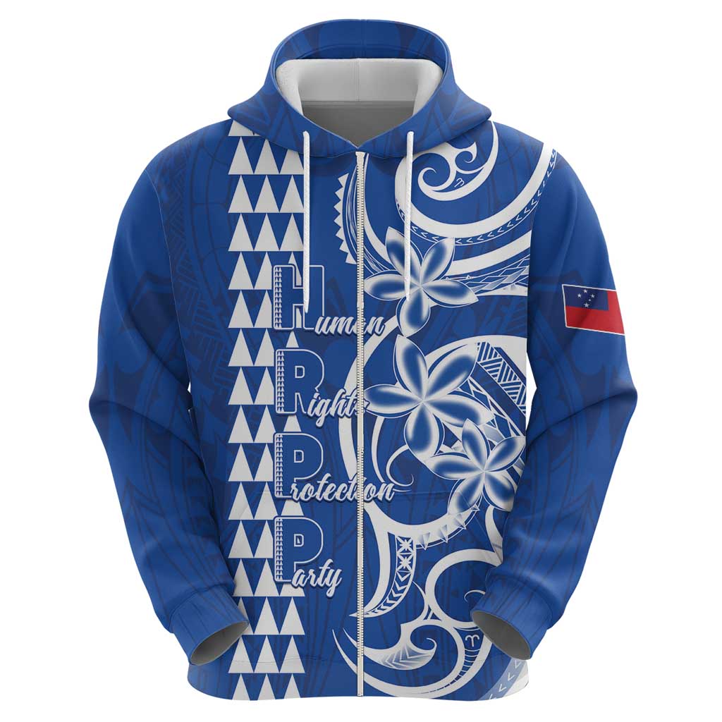 Samoa HRPP Party Hoodie Polynesian Pattern - Polynesian Pride