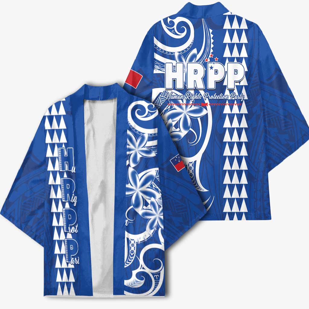 Samoa HRPP Party Kimono Polynesian Pattern - Polynesian Pride
