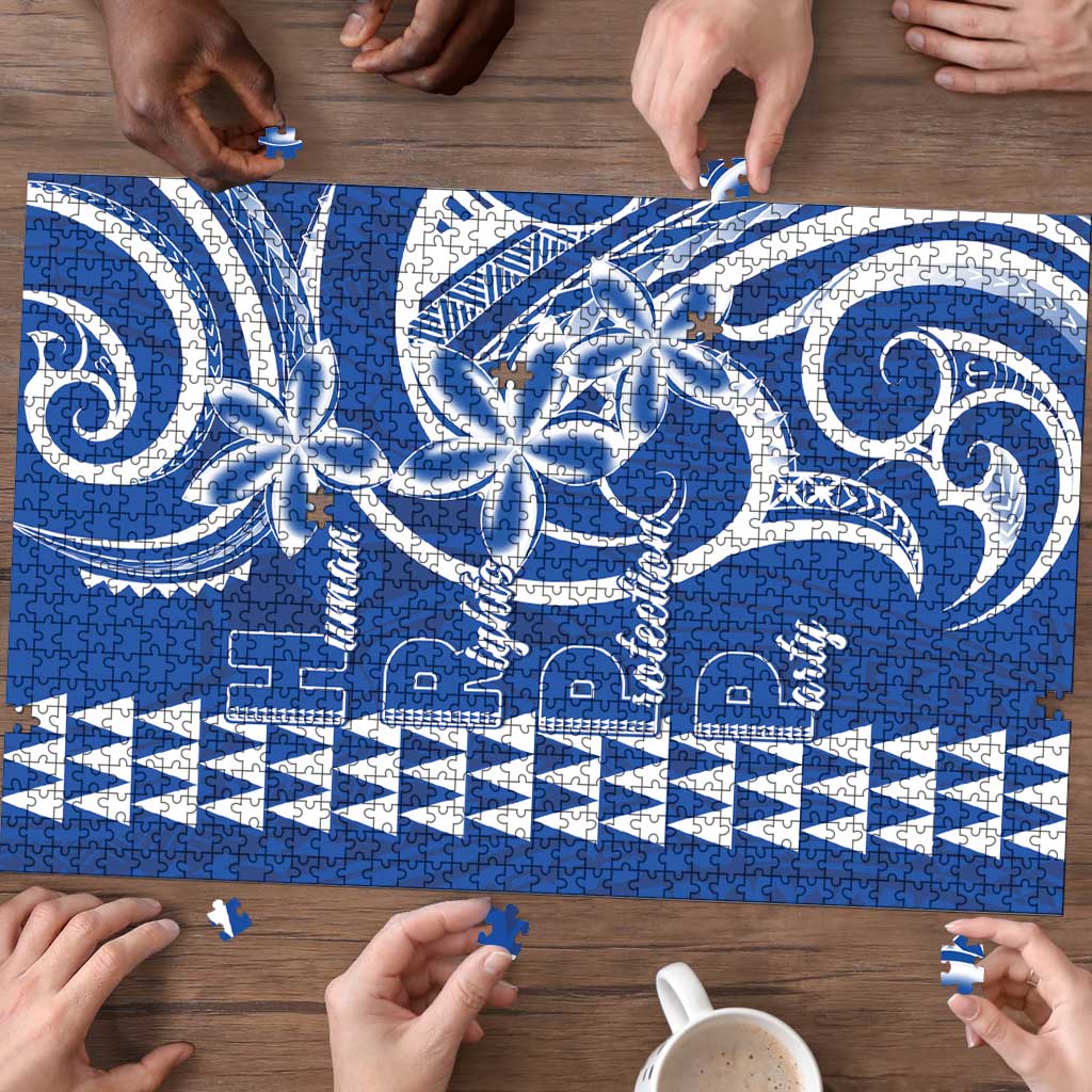 Samoa HRPP Party Puzzle Polynesian Pattern LT05 - Polynesian Pride