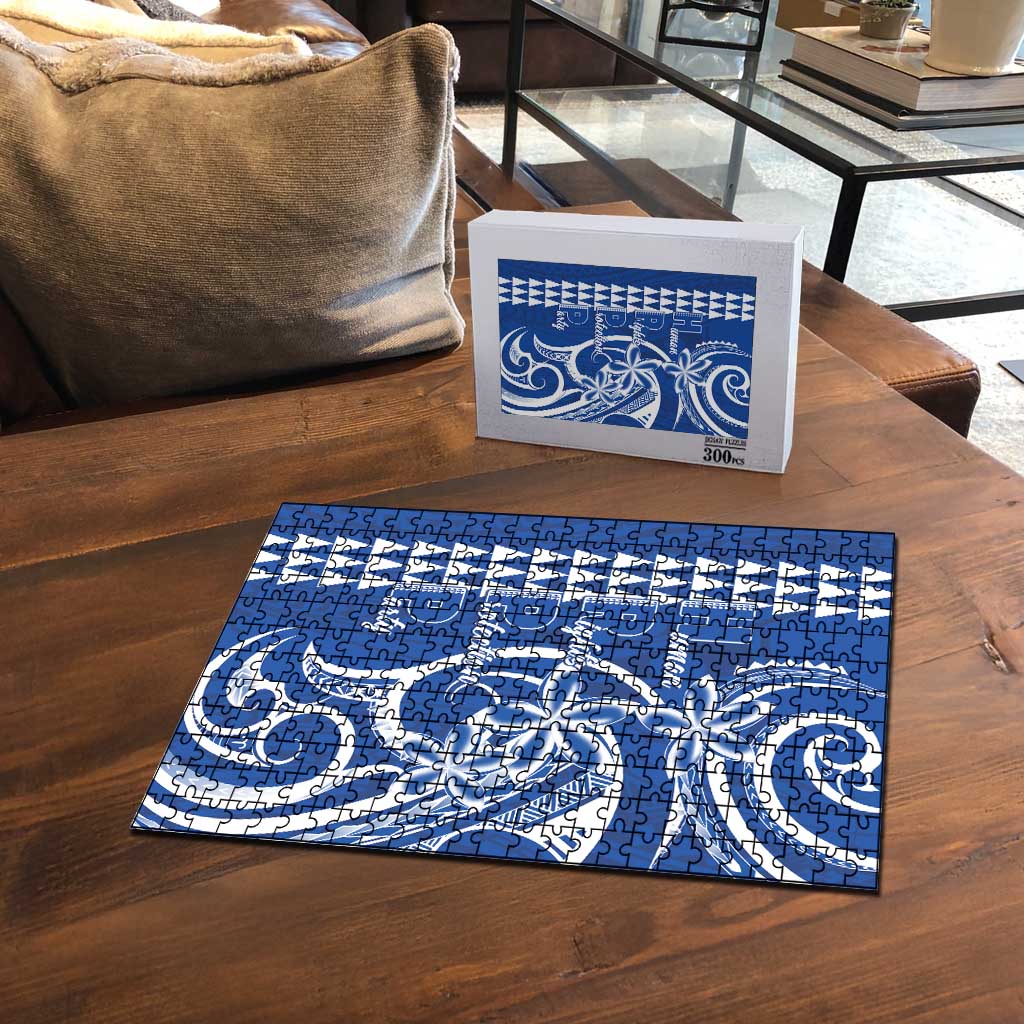 Samoa HRPP Party Puzzle Polynesian Pattern LT05 - Polynesian Pride