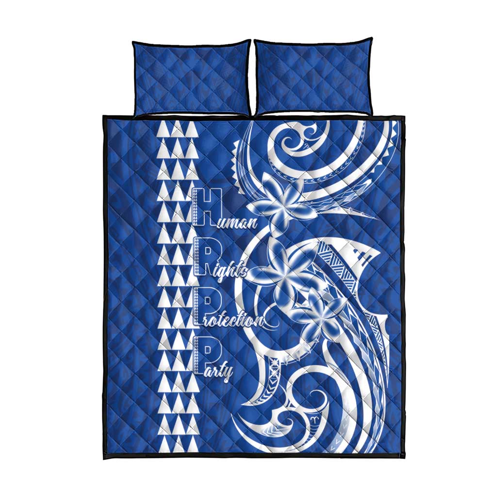 Samoa HRPP Party Quilt Bed Set Polynesian Pattern - Polynesian Pride