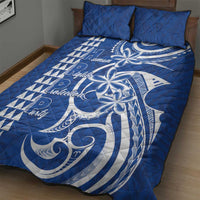 Samoa HRPP Party Quilt Bed Set Polynesian Pattern - Polynesian Pride