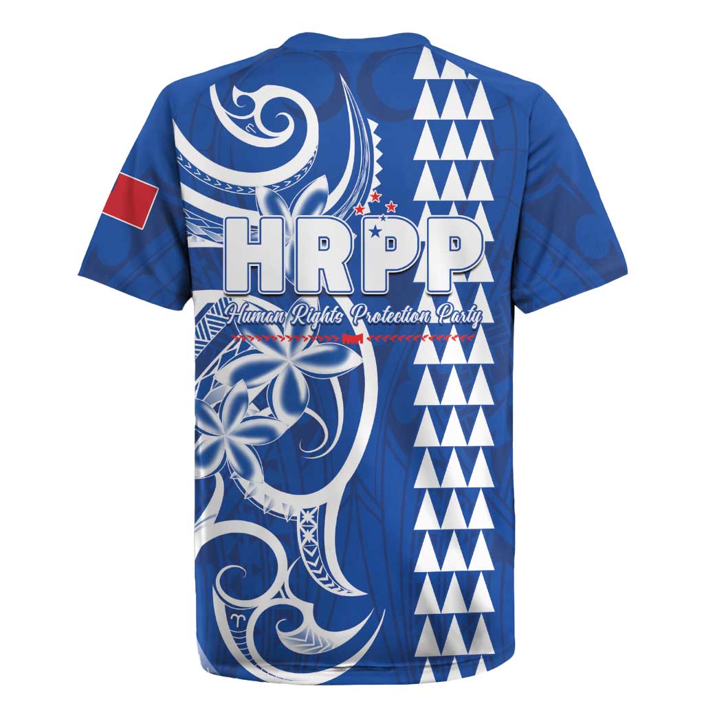 Samoa HRPP Party Rugby Jersey Polynesian Pattern LT05 - Polynesian Pride