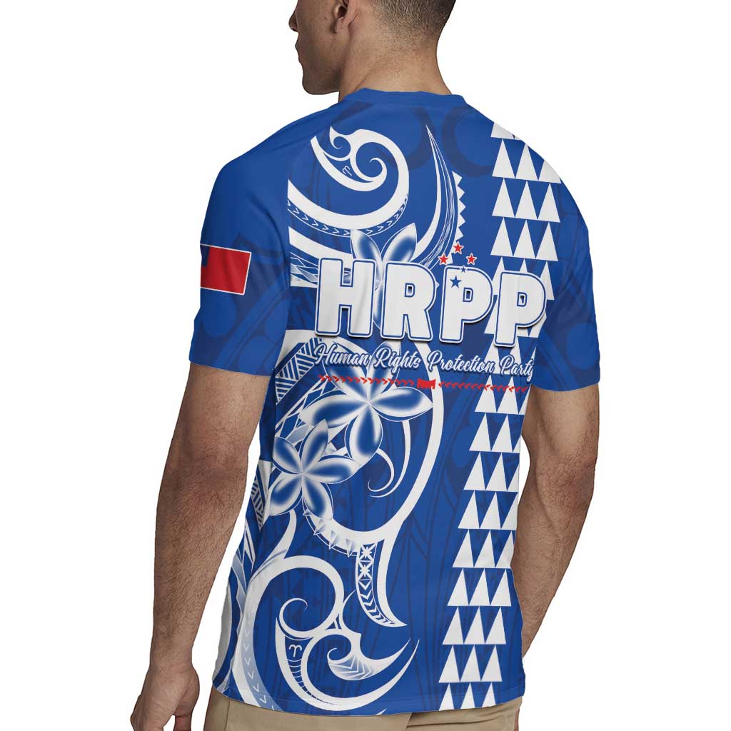 Samoa HRPP Party Rugby Jersey Polynesian Pattern LT05 - Polynesian Pride