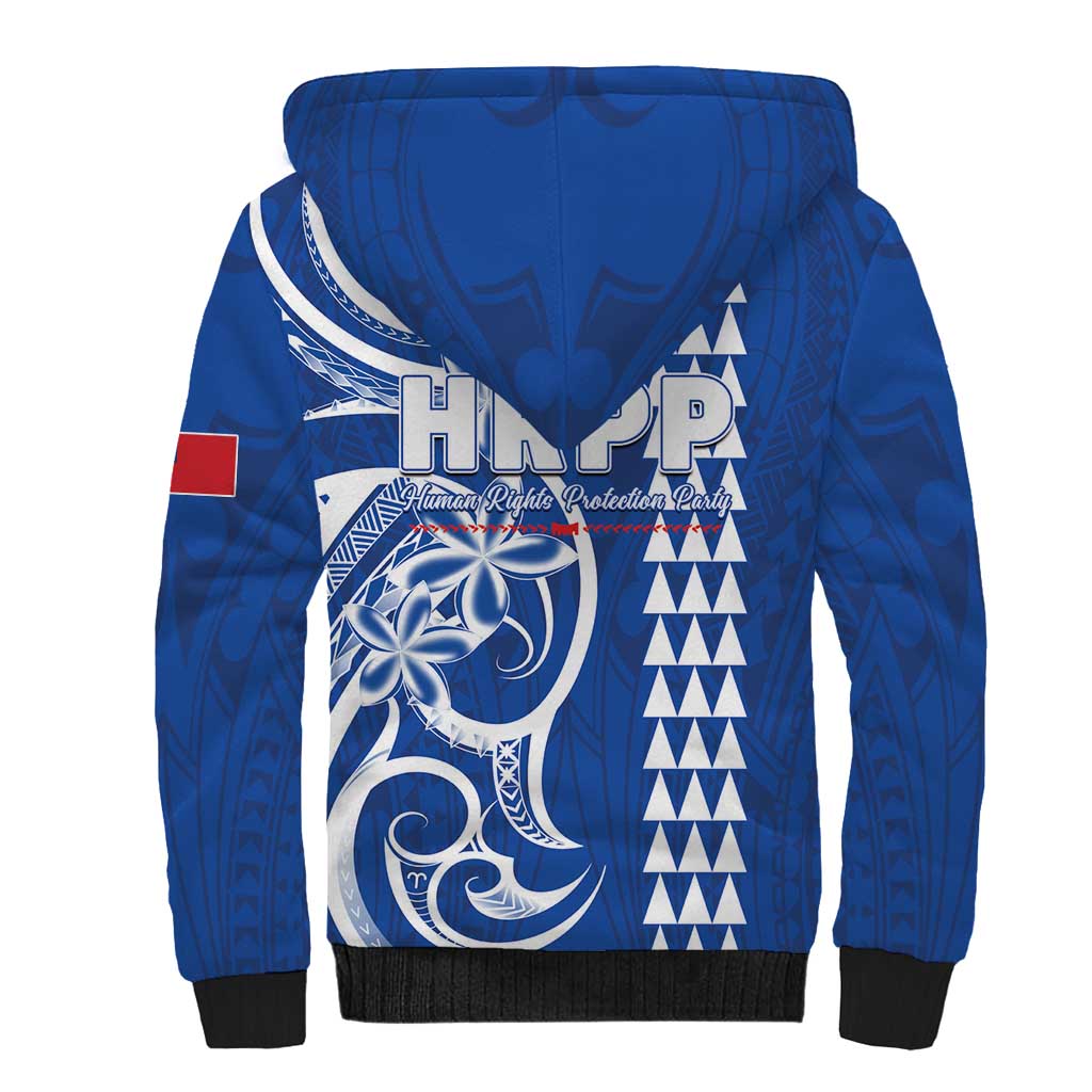 Samoa HRPP Party Sherpa Hoodie Polynesian Pattern LT05 - Polynesian Pride