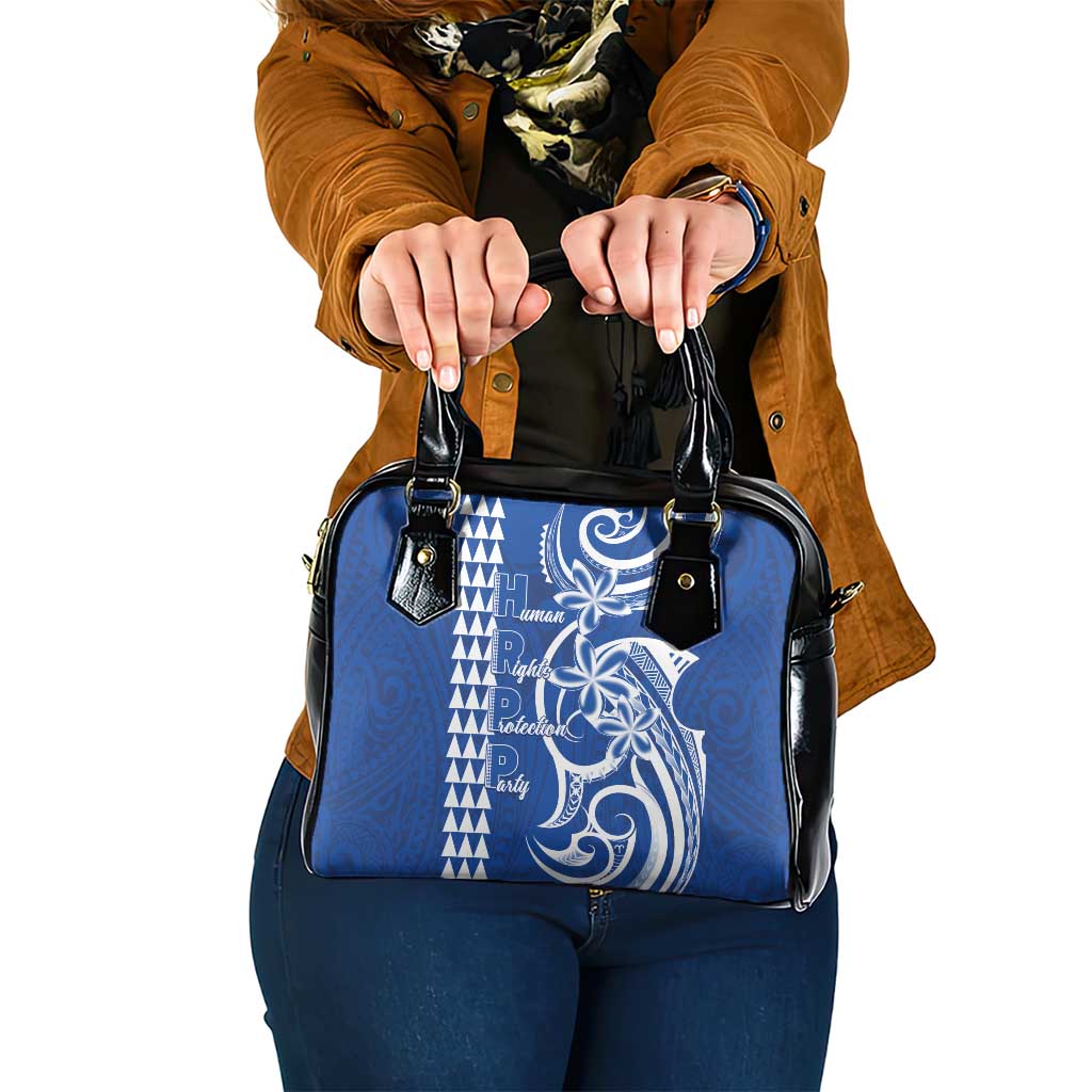 Samoa HRPP Party Shoulder Handbag Polynesian Pattern - Polynesian Pride