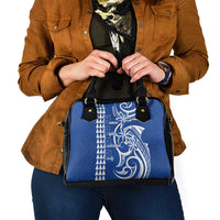 Samoa HRPP Party Shoulder Handbag Polynesian Pattern - Polynesian Pride
