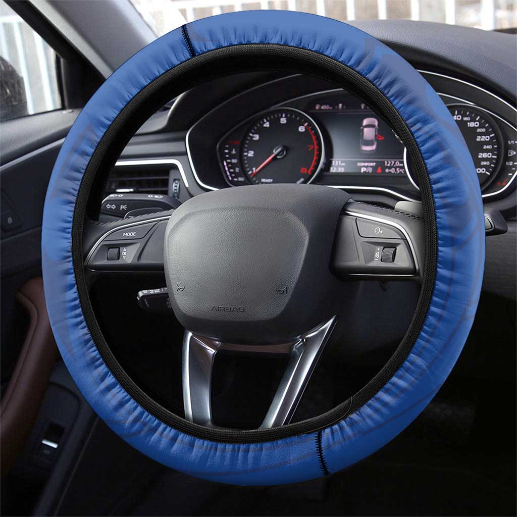 Samoa HRPP Party Steering Wheel Cover Polynesian Pattern LT05 - Polynesian Pride