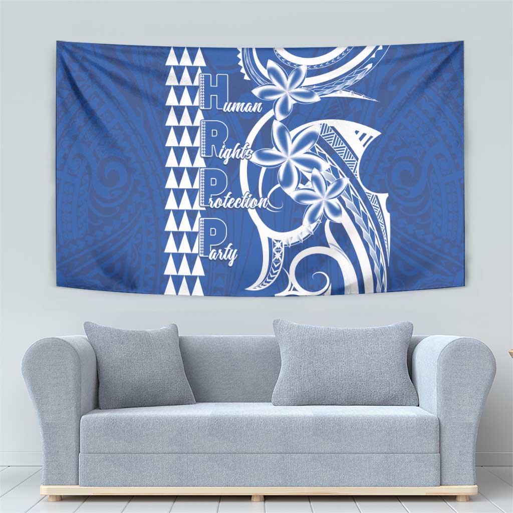 Samoa HRPP Party Tapestry Polynesian Pattern - Polynesian Pride