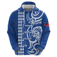 Samoa HRPP Party Zip Hoodie Polynesian Pattern - Polynesian Pride