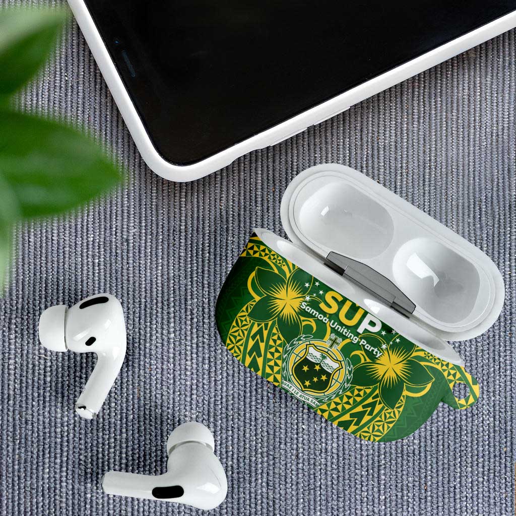 Samoa SUP AirPods Case Samoan Coat Of Arms - Polynesian Pride