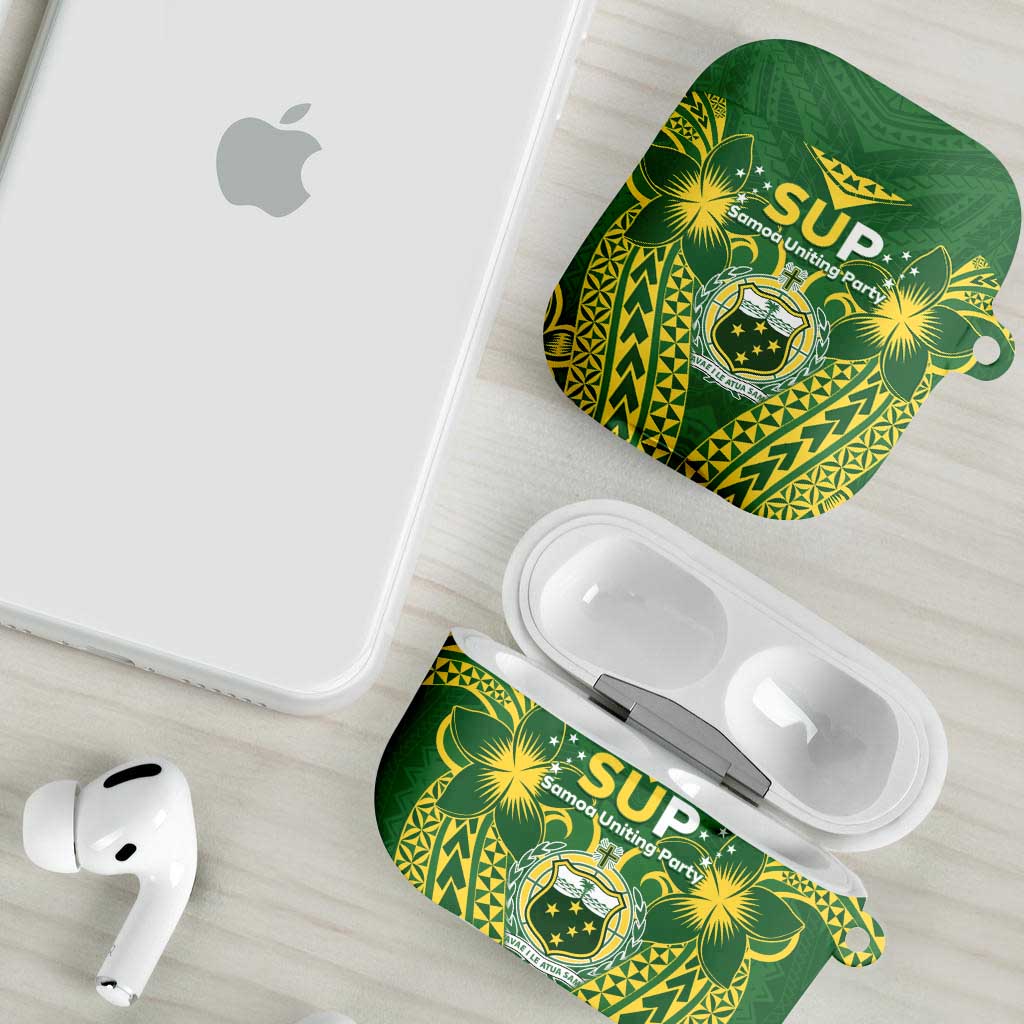 Samoa SUP AirPods Case Samoan Coat Of Arms - Polynesian Pride