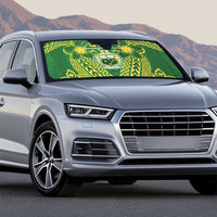 Samoa SUP Auto Sun Shade Samoan Coat Of Arms LT05 - Polynesian Pride
