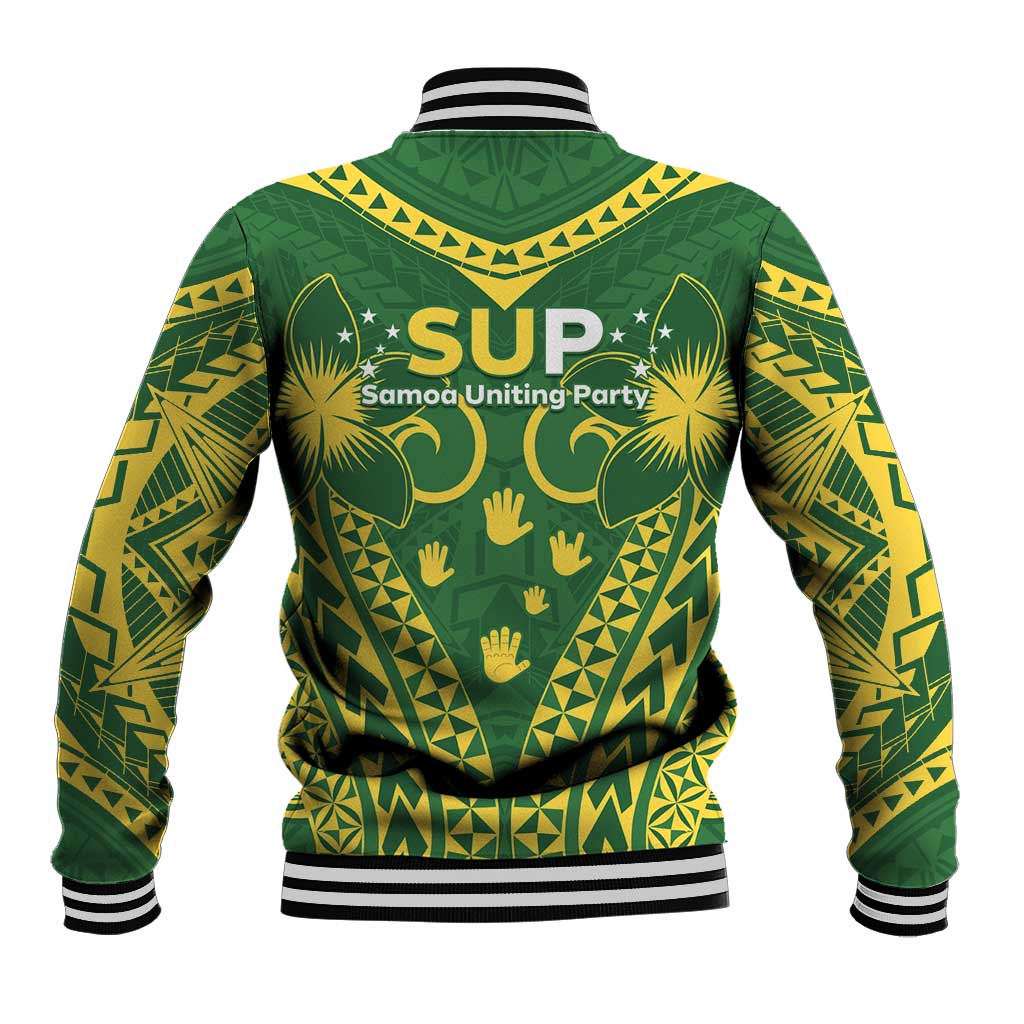 Samoa SUP Baseball Jacket Samoan Coat Of Arms LT05 - Polynesian Pride