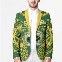 Samoa SUP Blazer Samoan Coat Of Arms - Polynesian Pride