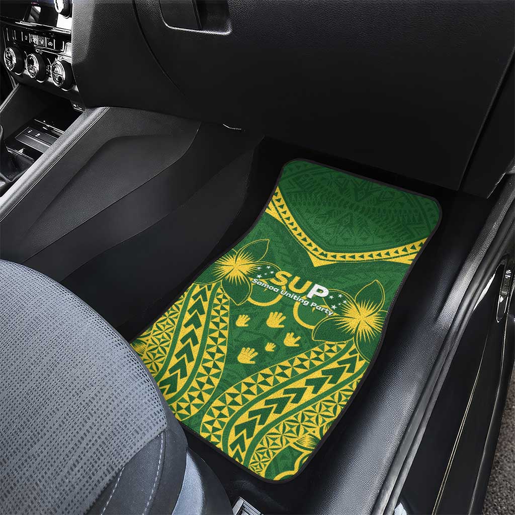 Samoa SUP Car Mats Samoan Coat Of Arms LT05 - Polynesian Pride