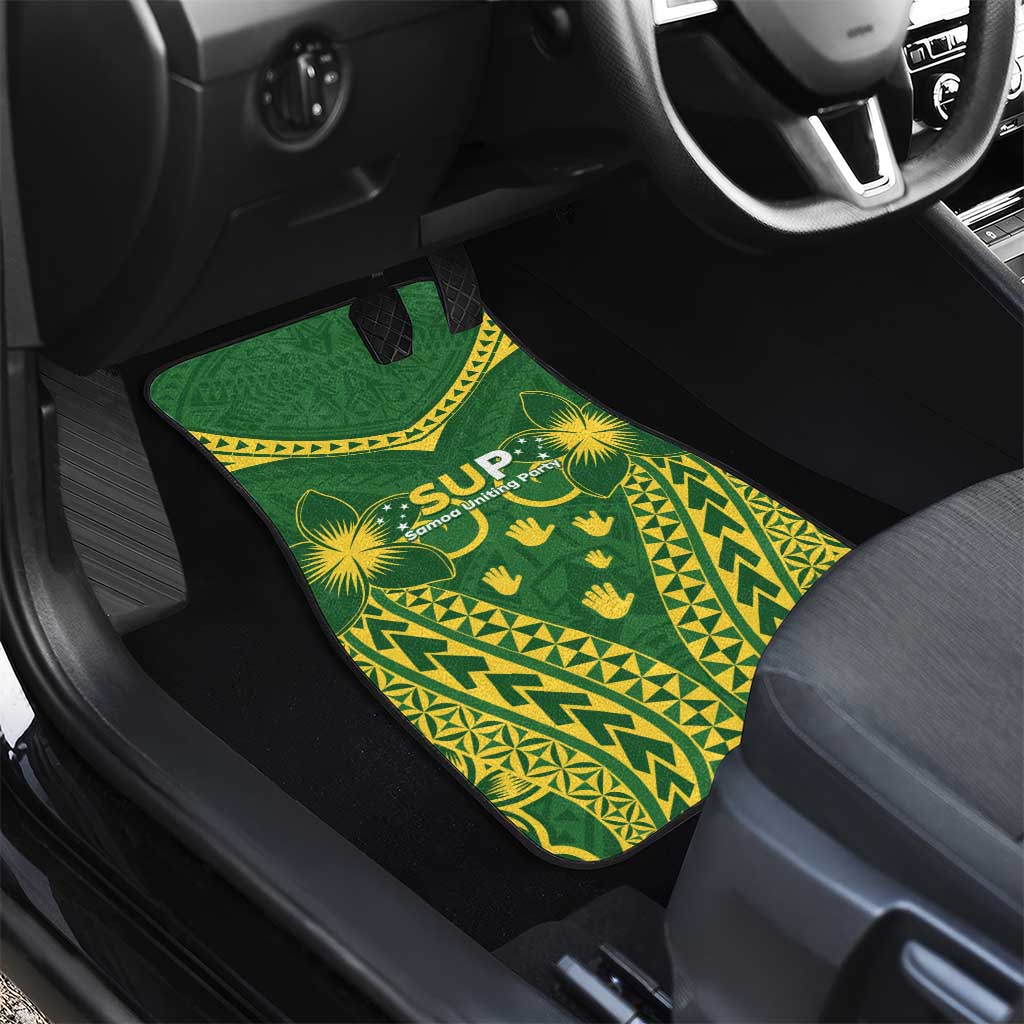 Samoa SUP Car Mats Samoan Coat Of Arms LT05 - Polynesian Pride