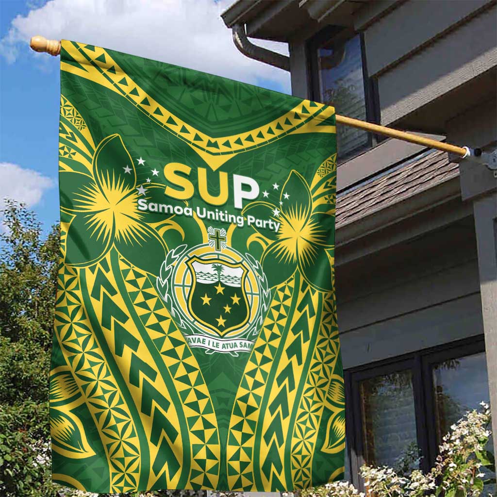 Samoa SUP Garden Flag Samoan Coat Of Arms - Polynesian Pride