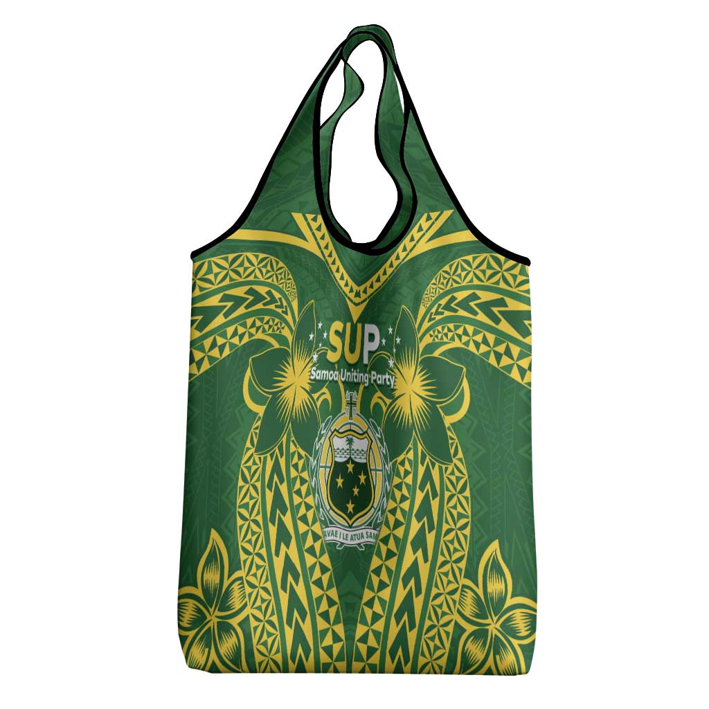 Samoa SUP Grocery Bag Samoan Coat Of Arms LT05 - Polynesian Pride