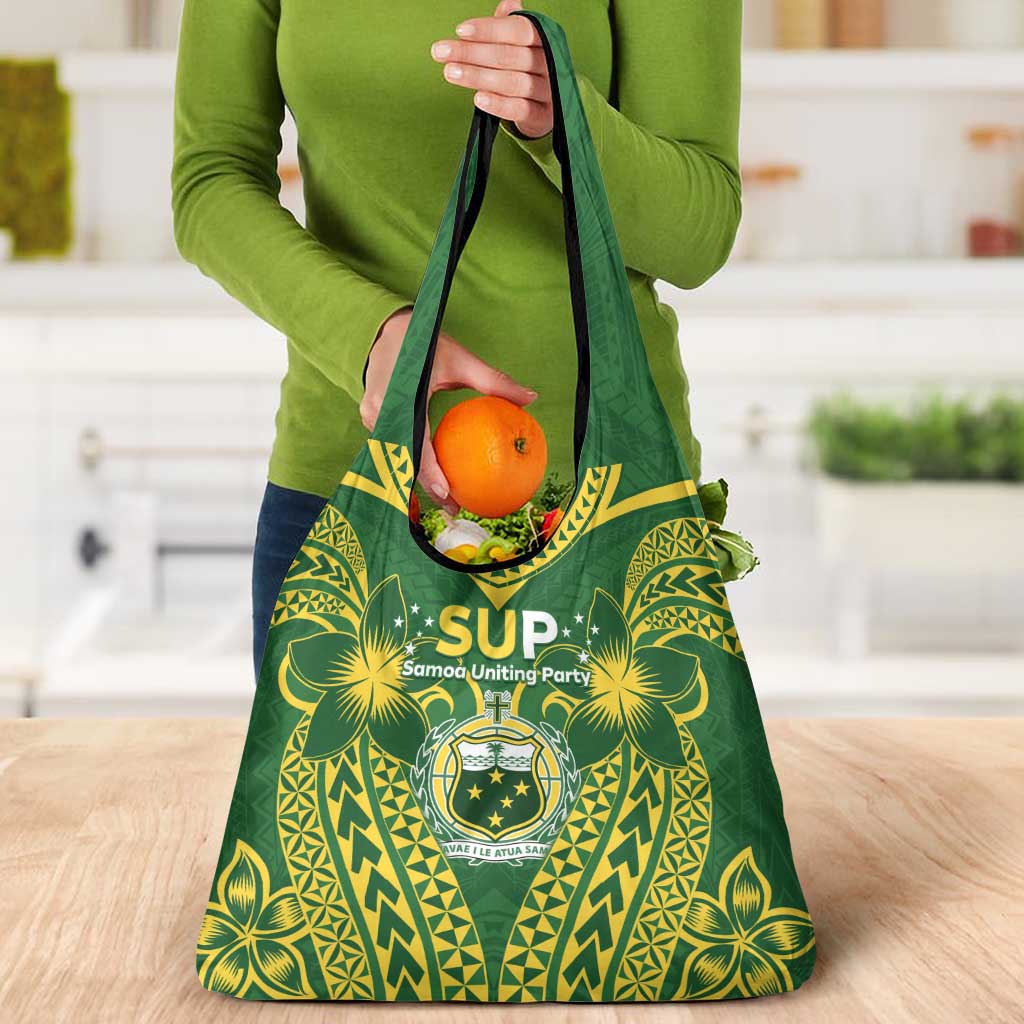 Samoa SUP Grocery Bag Samoan Coat Of Arms LT05 - Polynesian Pride