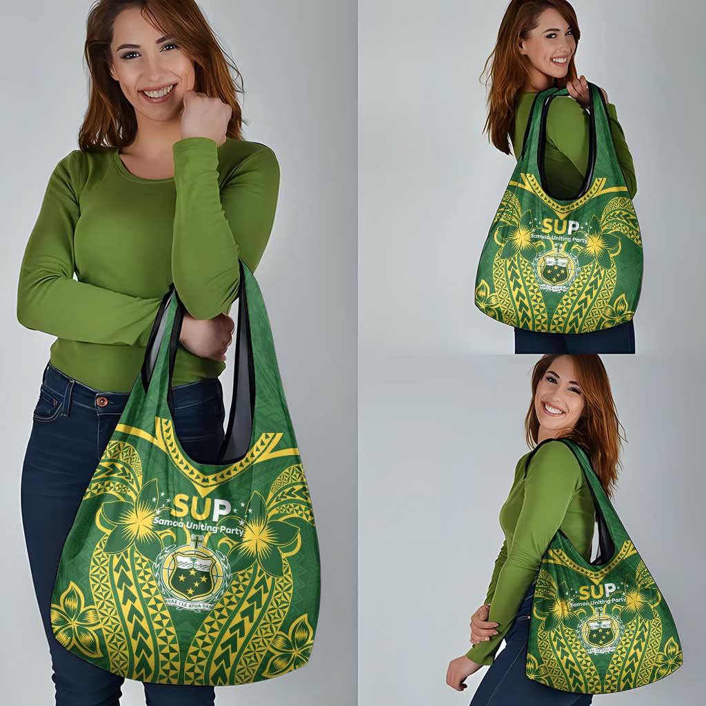 Samoa SUP Grocery Bag Samoan Coat Of Arms LT05 - Polynesian Pride