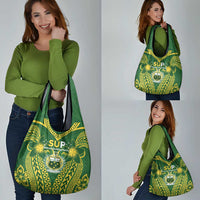 Samoa SUP Grocery Bag Samoan Coat Of Arms LT05 - Polynesian Pride