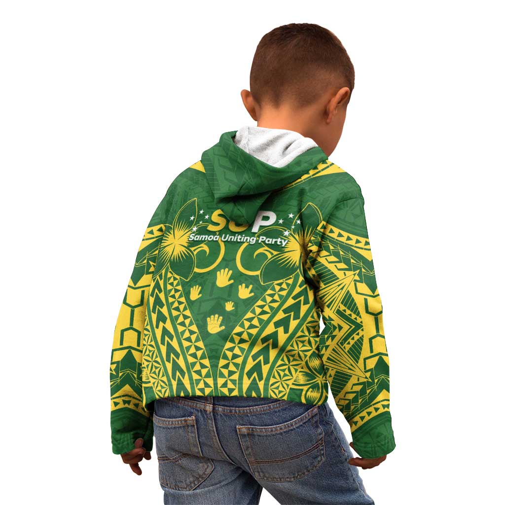 Samoa SUP Kid Hoodie Samoan Coat Of Arms - Polynesian Pride