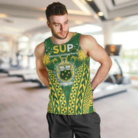 Samoa SUP Men Tank Top Samoan Coat Of Arms - Polynesian Pride