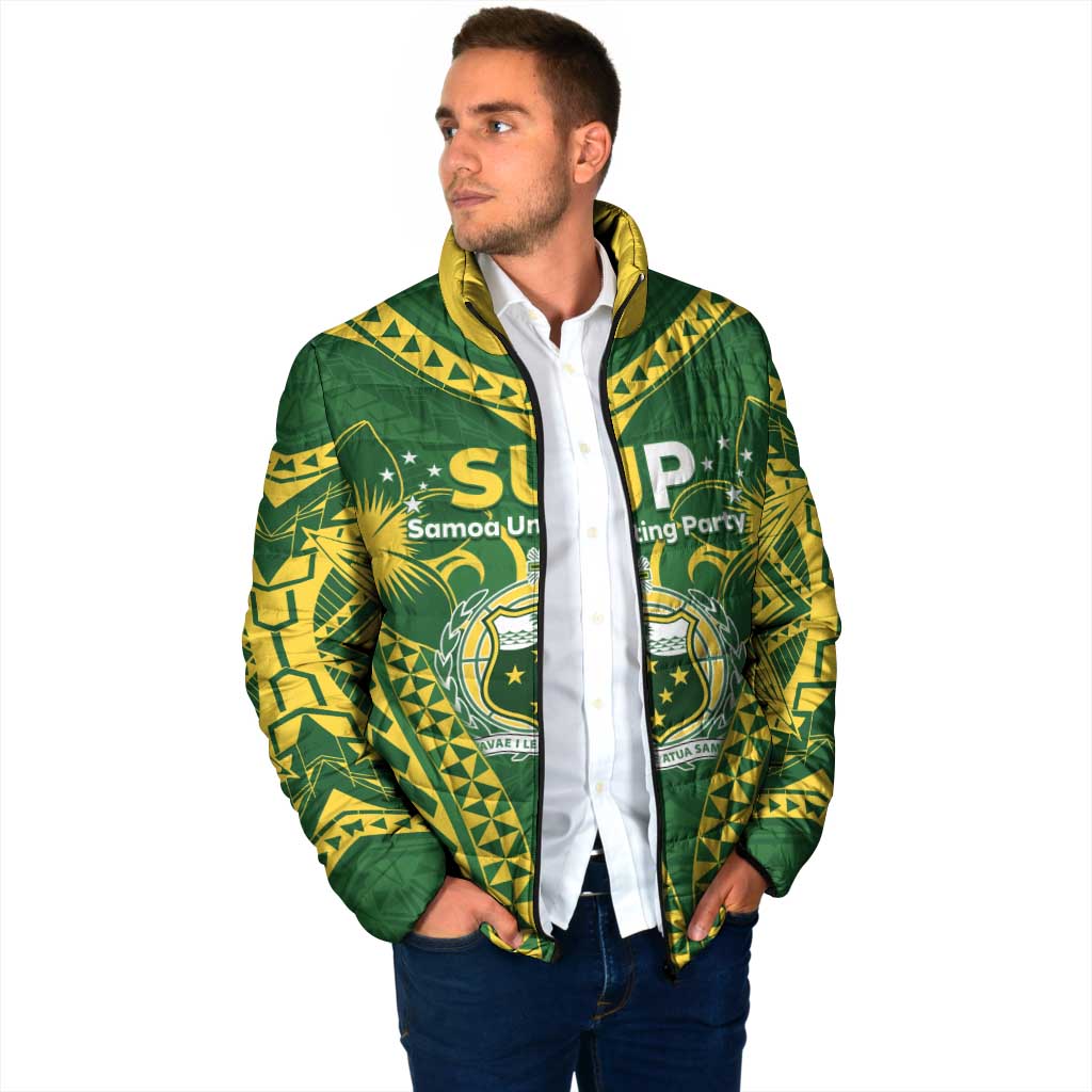 Samoa SUP Padded Jacket Samoan Coat Of Arms LT05 - Polynesian Pride