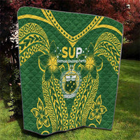 Samoa SUP Quilt Samoan Coat Of Arms - Polynesian Pride
