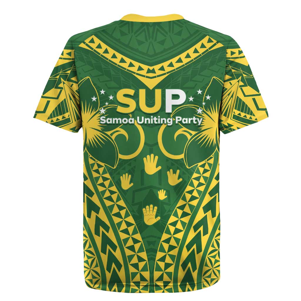 Samoa SUP Rugby Jersey Samoan Coat Of Arms LT05 - Polynesian Pride