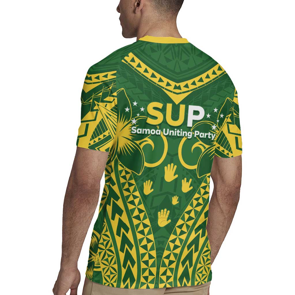 Samoa SUP Rugby Jersey Samoan Coat Of Arms LT05 - Polynesian Pride