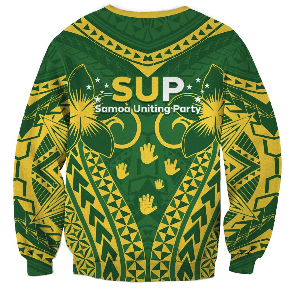 Samoa SUP Sweatshirt Samoan Coat Of Arms LT05 - Polynesian Pride