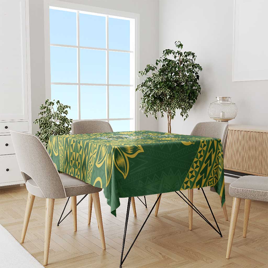 Samoa SUP Tablecloth Samoan Coat Of Arms LT05 - Polynesian Pride