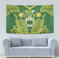 Samoa SUP Tapestry Samoan Coat Of Arms - Polynesian Pride