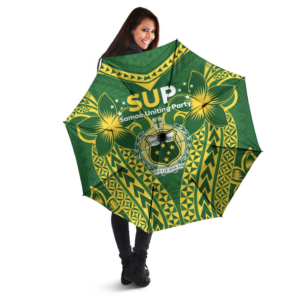 Samoa SUP Umbrella Samoan Coat Of Arms - Polynesian Pride
