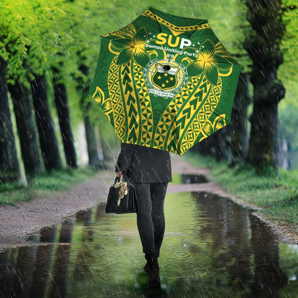 Samoa SUP Umbrella Samoan Coat Of Arms - Polynesian Pride
