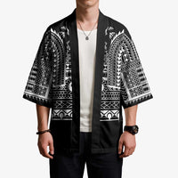Philippines Igorot Tribal Art Tattoo Black Kimono - Polynesian Pride