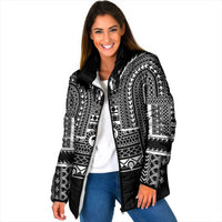 Philippines Igorot Tribal Art Tattoo Black Padded Jacket - Polynesian Pride
