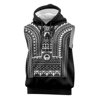 Philippines Igorot Tribal Art Tattoo Black Sleeveless Hoodie - Polynesian Pride