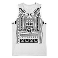 Philippines Igorot Tribal Art Tattoo White Basketball Jersey - Polynesian Pride