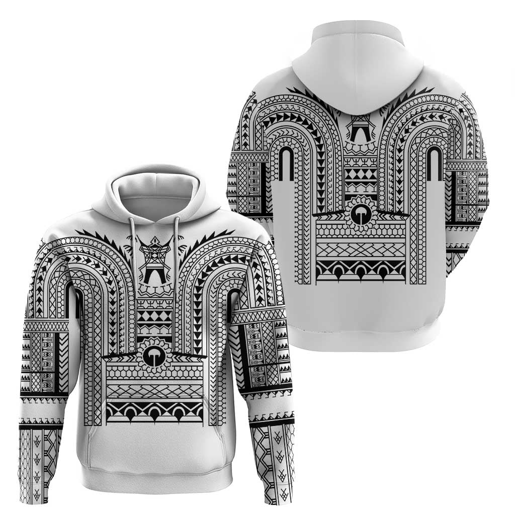 Philippines Igorot Tribal Art Tattoo White Hoodie - Polynesian Pride