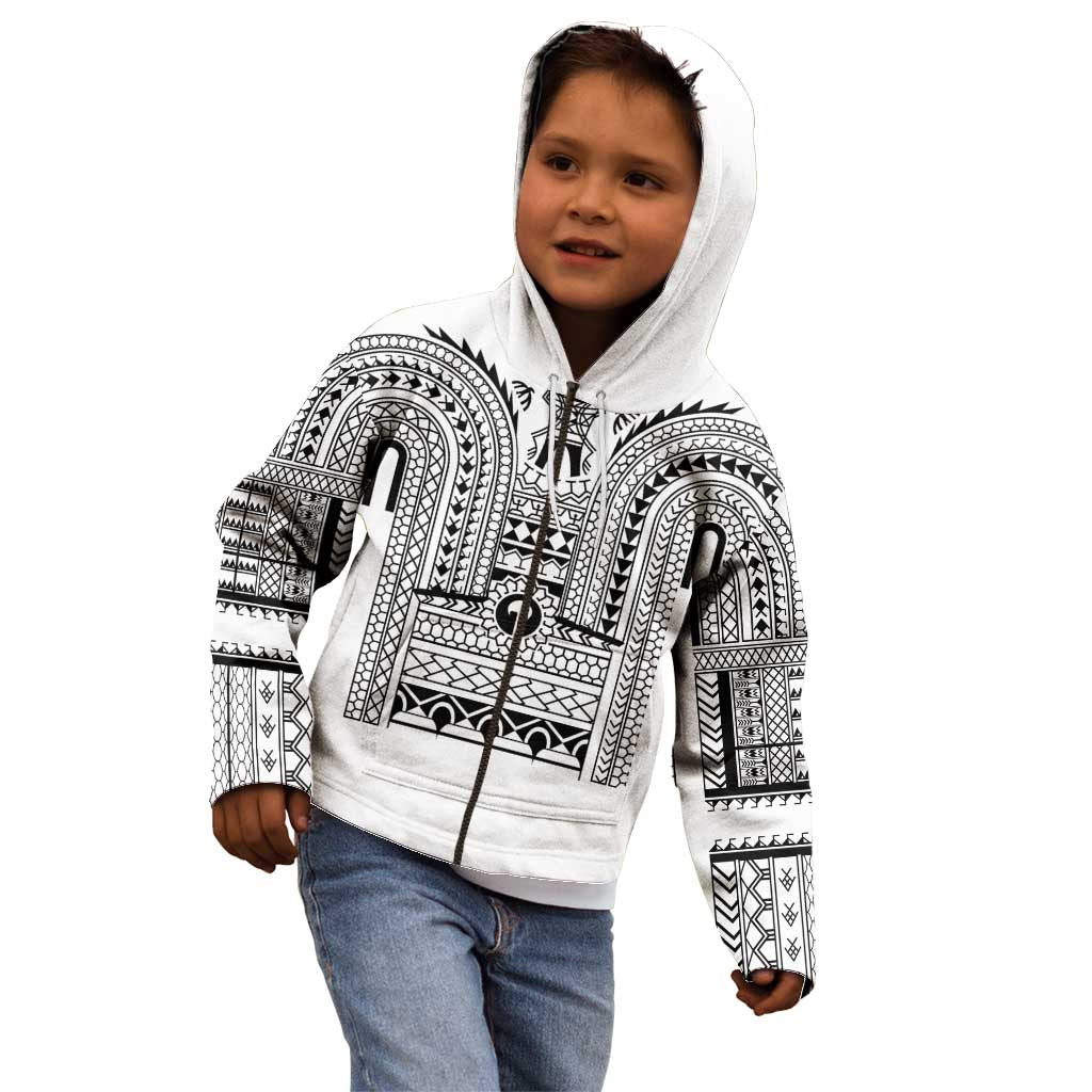 Philippines Igorot Tribal Art Tattoo White Kid Hoodie - Polynesian Pride