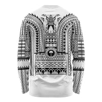 Philippines Igorot Tribal Art Tattoo White Long Sleeve Shirt - Polynesian Pride