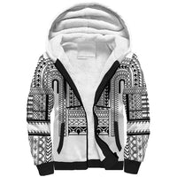 Philippines Igorot Tribal Art Tattoo White Sherpa Hoodie - Polynesian Pride