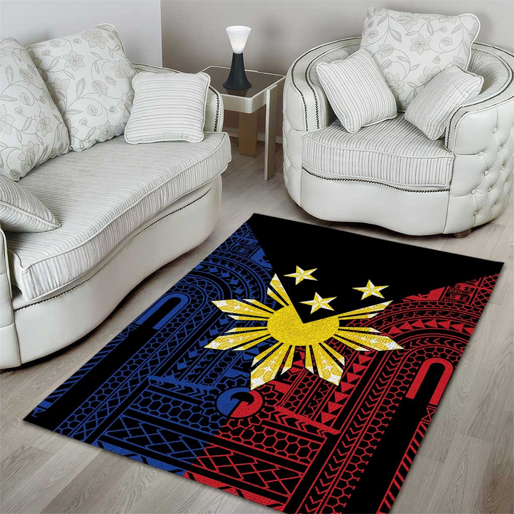 Philippines Sun Star Area Rug Igorot Tribal Inspiration - Polynesian Pride