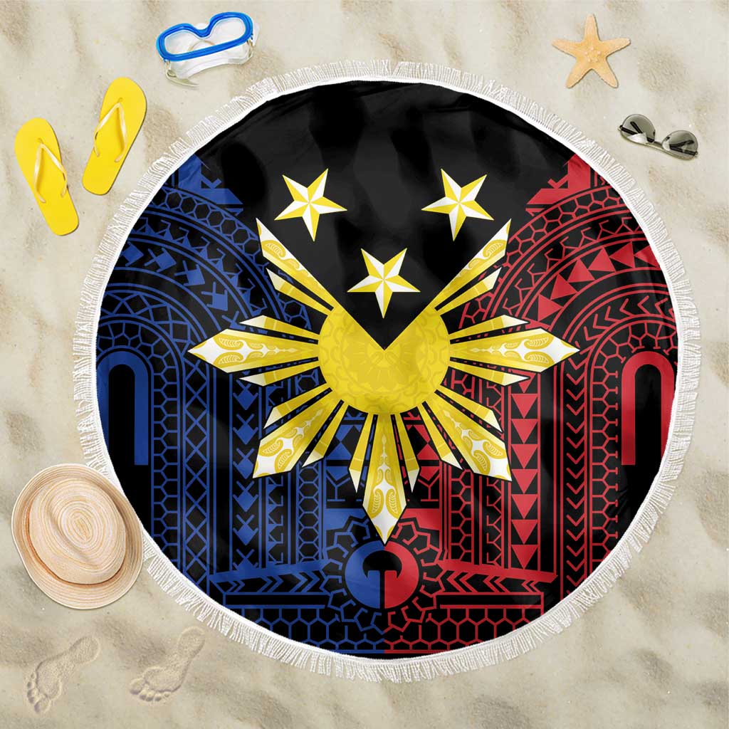 Philippines Sun Star Beach Blanket Igorot Tribal Inspiration - Polynesian Pride