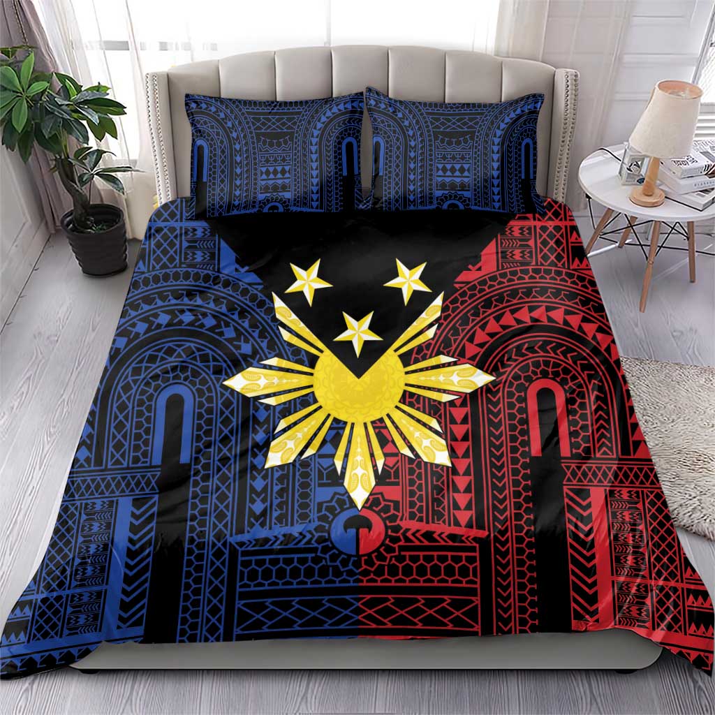 Philippines Sun Star Bedding Set Igorot Tribal Inspiration - Polynesian Pride