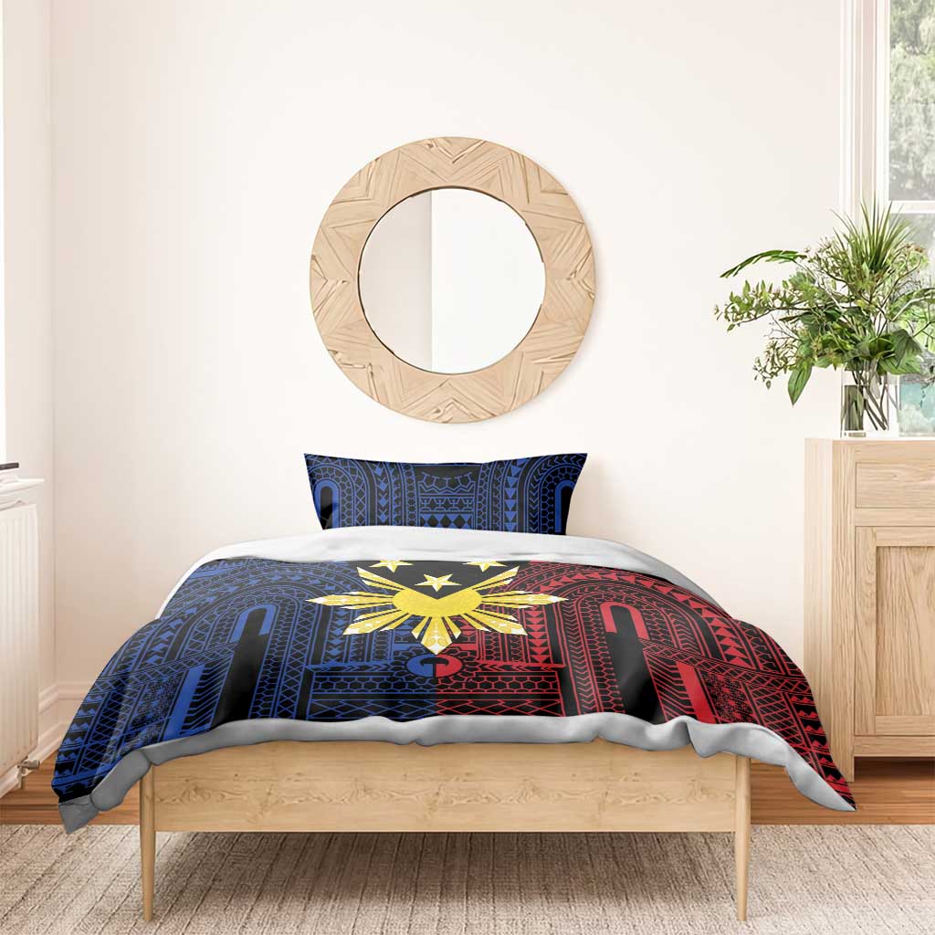 Philippines Sun Star Bedding Set Igorot Tribal Inspiration - Polynesian Pride