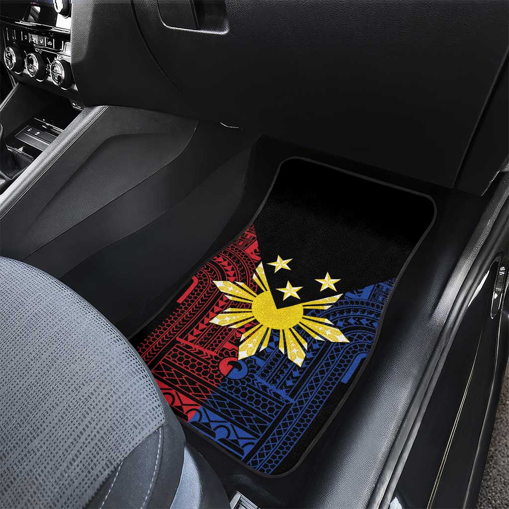 Philippines Sun Star Car Mats Igorot Tribal Inspiration - Polynesian Pride